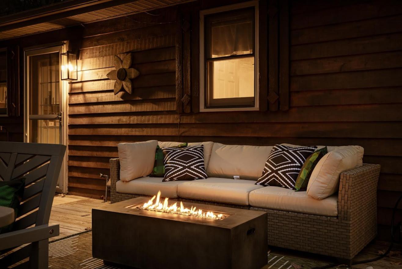 Shenandoah Dog Friendly Cabin With River Access, Hot Tub, Fire Pit, Bbq, Outdoor Dining Eksteriør bilde