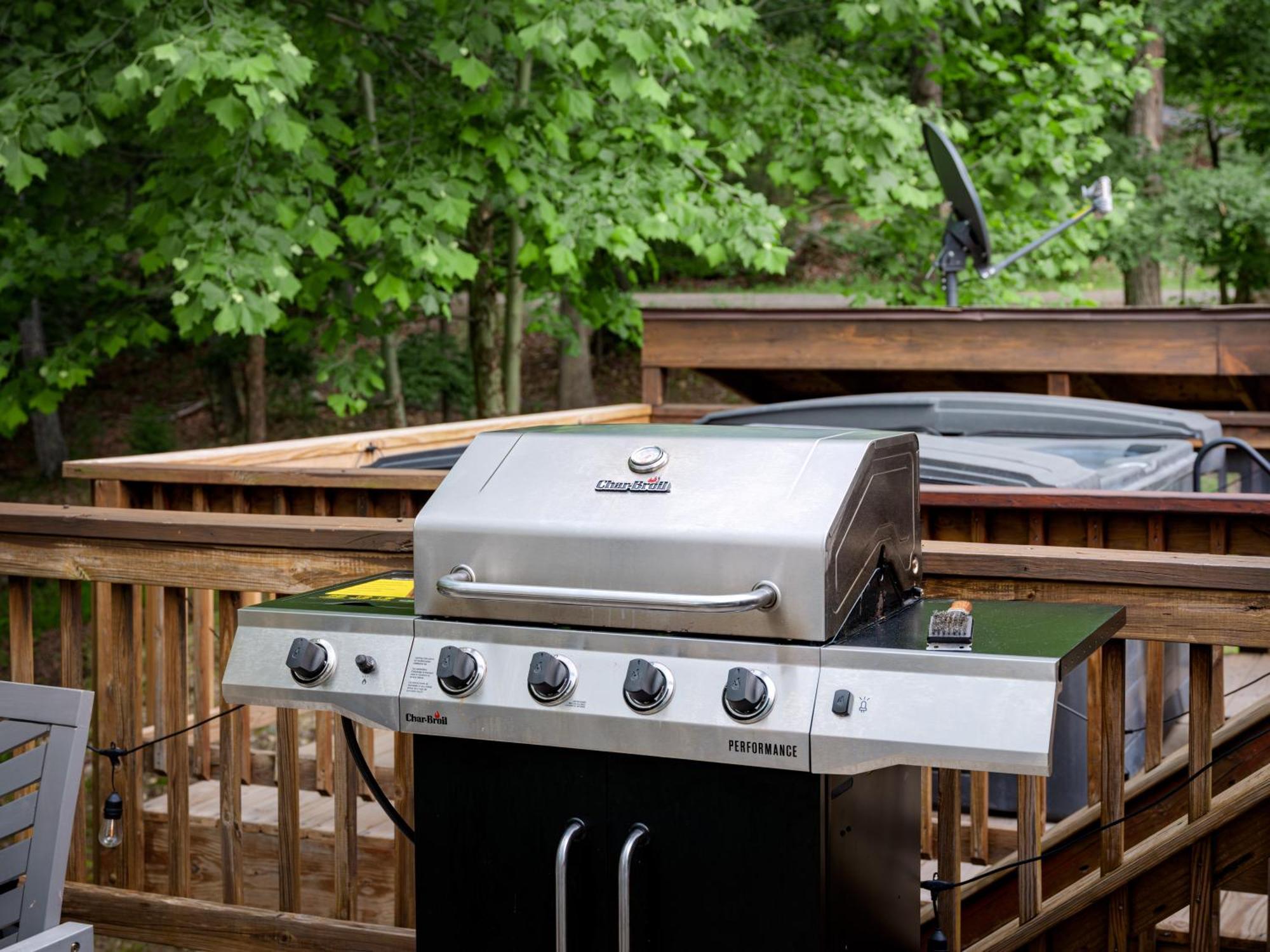 Shenandoah Dog Friendly Cabin With River Access, Hot Tub, Fire Pit, Bbq, Outdoor Dining Eksteriør bilde
